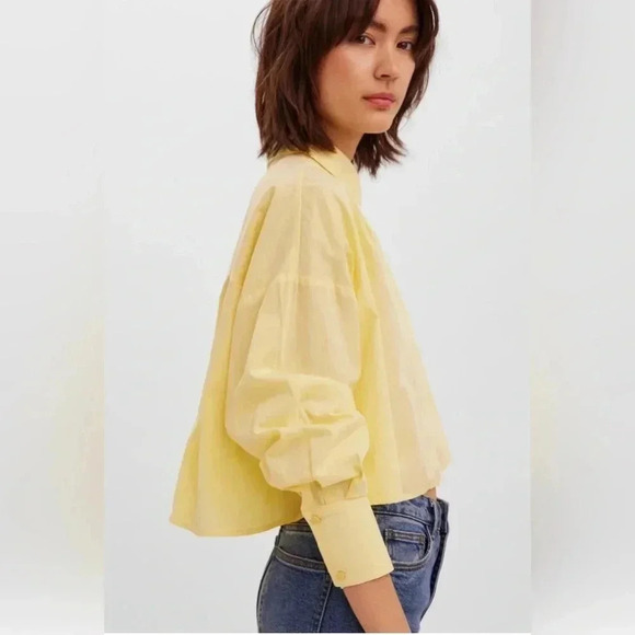 Vera Moda |  Gittana LS Crop Shirt - Picture 2 of 11